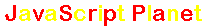 JavaScript Planet